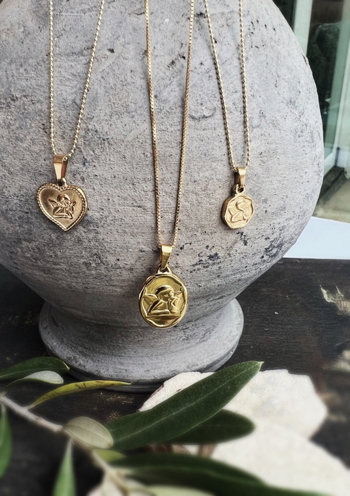 Angel Coin Necklace