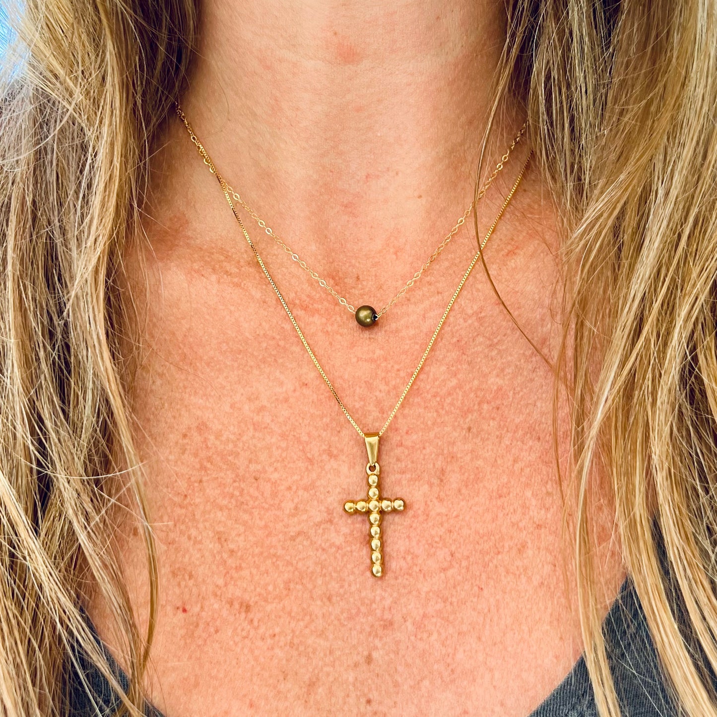 Large Cross Necklace
