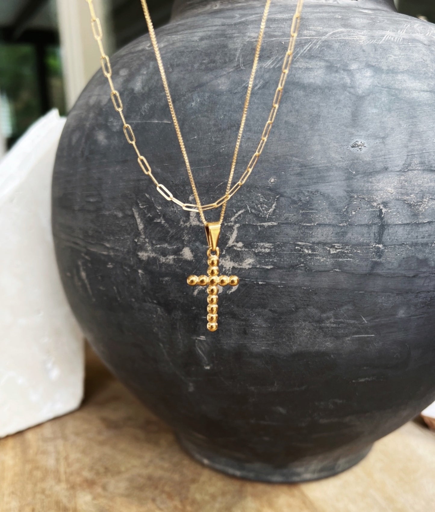 Large Cross Necklace