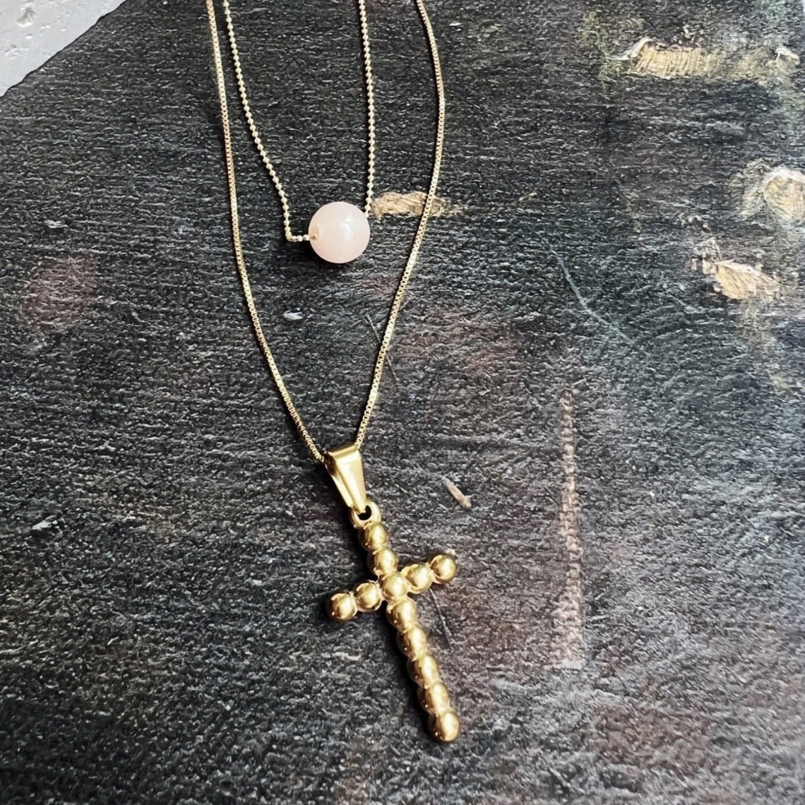 Large Cross Necklace