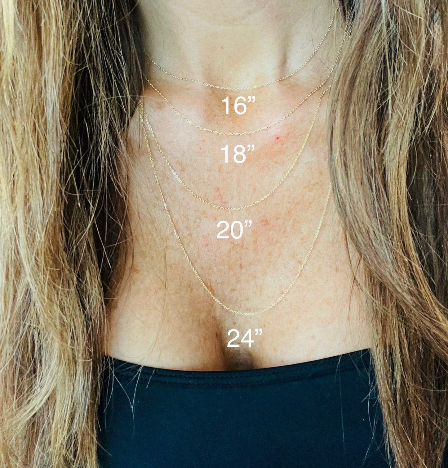 Sun Charm on Rhodium Chain