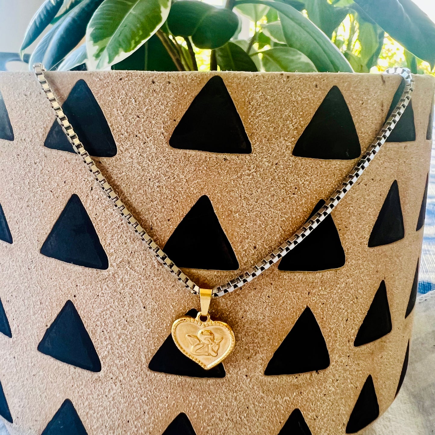 Heart Angel Necklace
