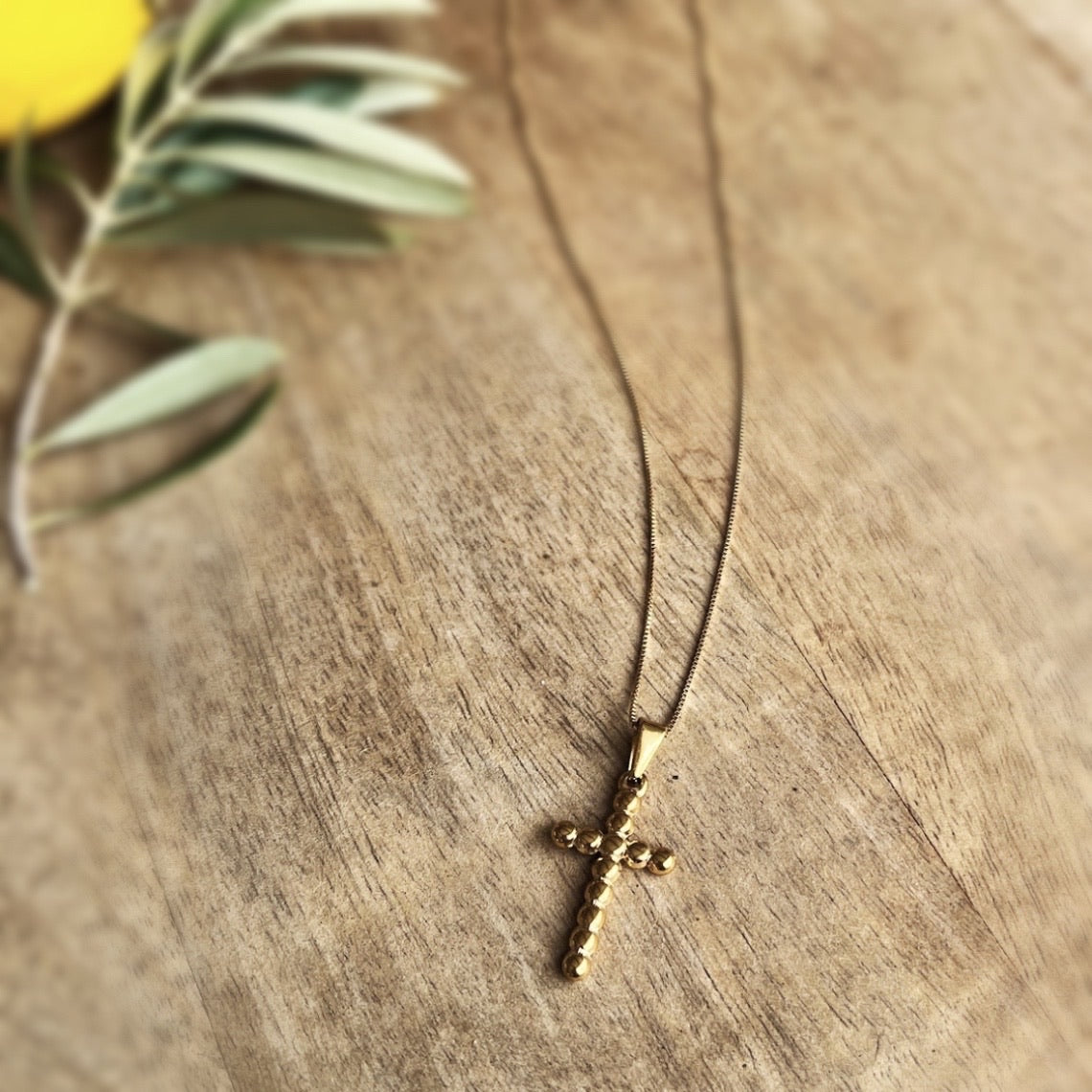 Large Cross Necklace