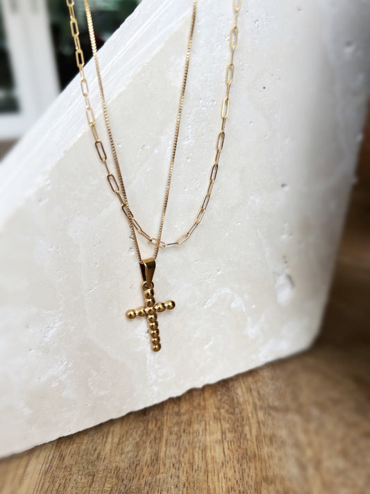 Large Cross Necklace