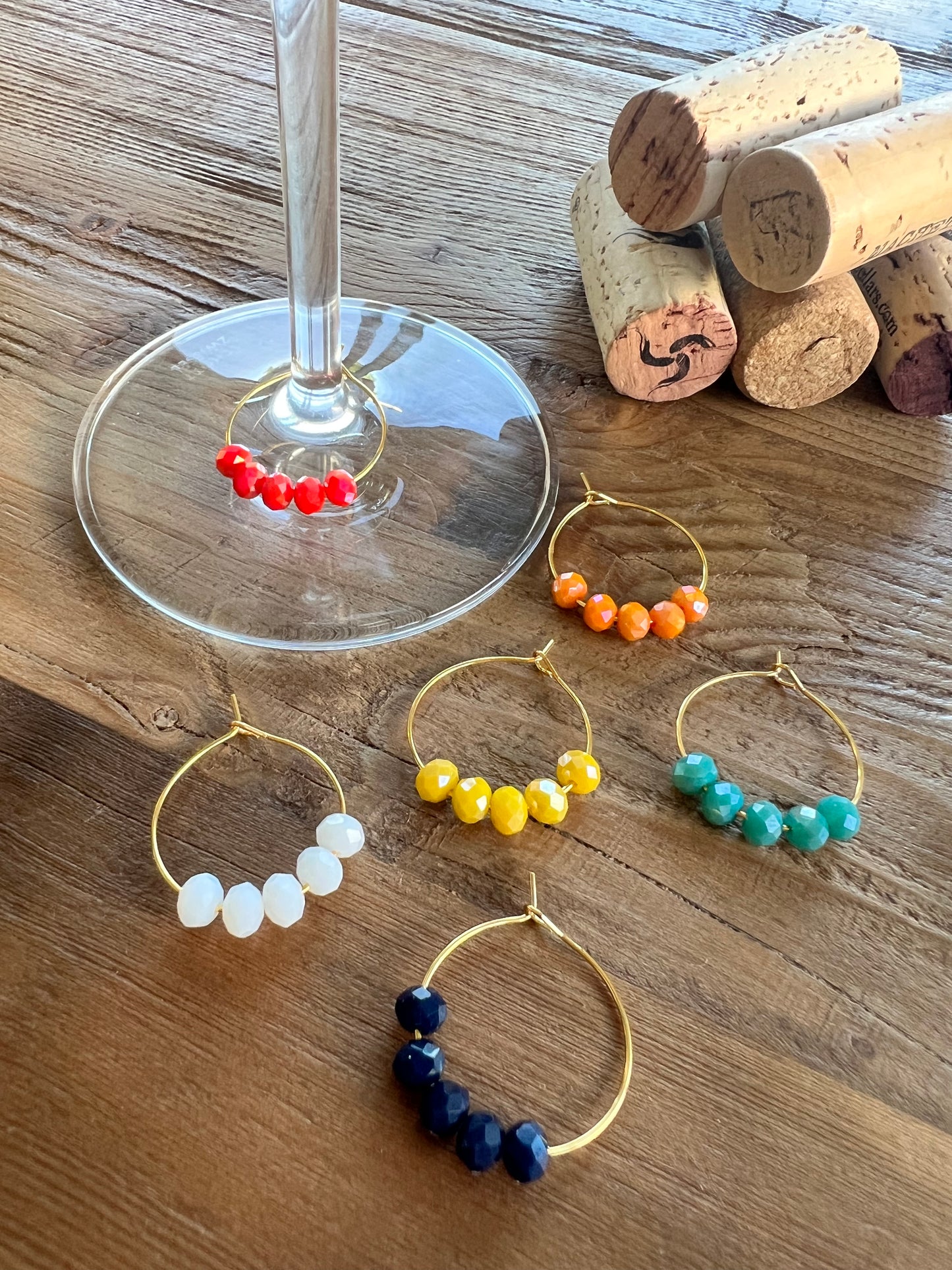 Wine Charms - Set of 6